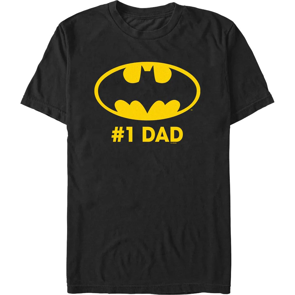 1 Dad Batman Dc Comics Tshirt